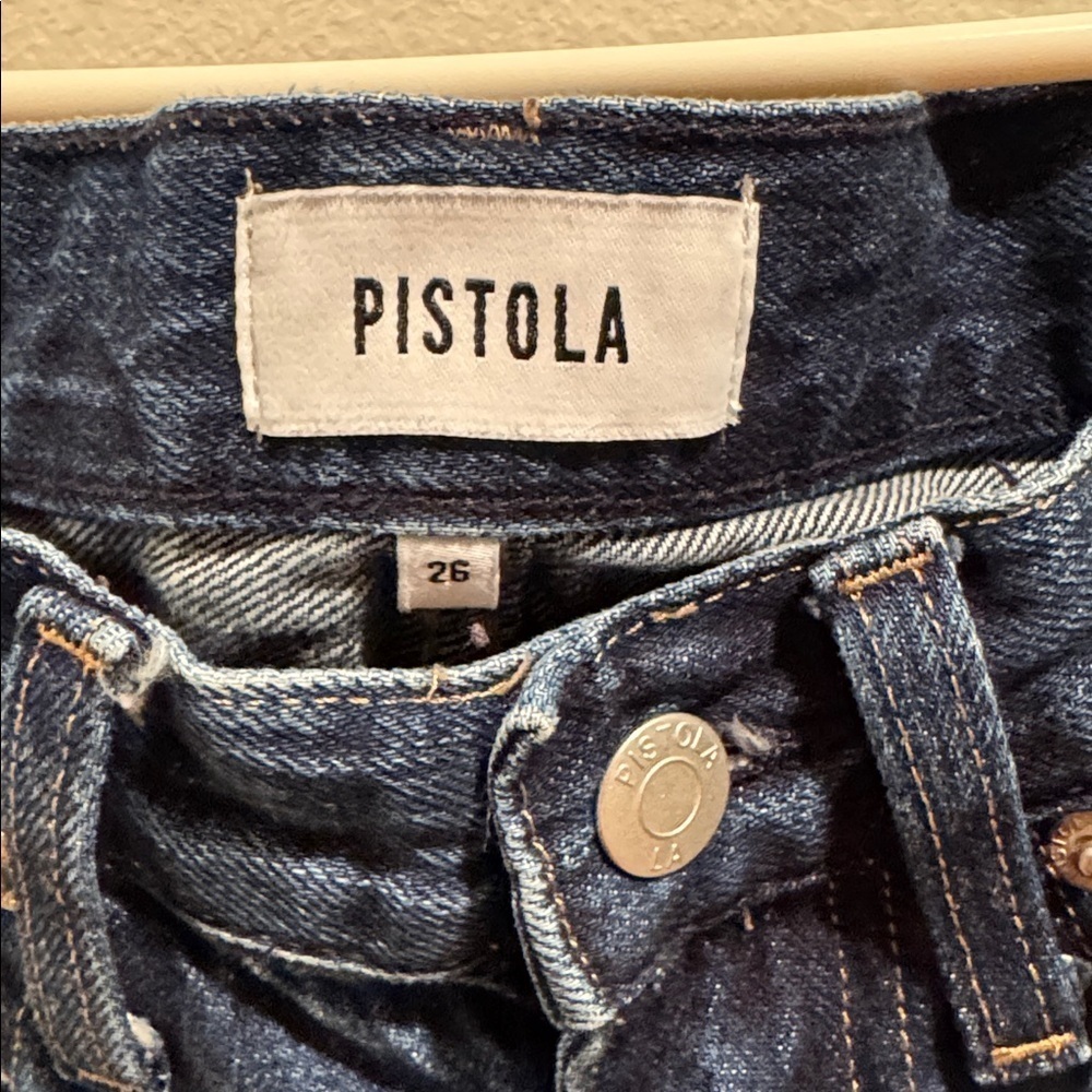Pistola Cassie super high rise straight crop 26 - Picture 4 of 10